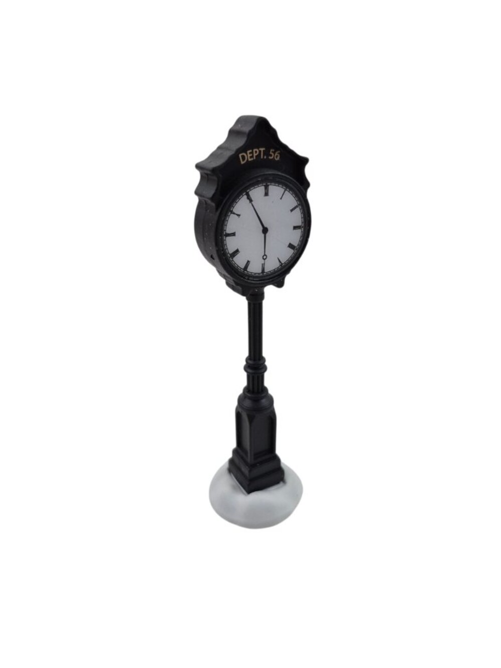 Department 56 Town Clock Village Accessory 4054645 Metal Resin Retired Boxed - Picture 3 of 10